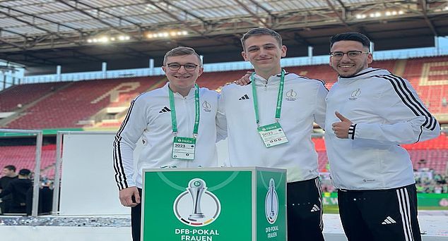Drei Sieg-Referees als Volunteers beim DFB-Pokal-Finale