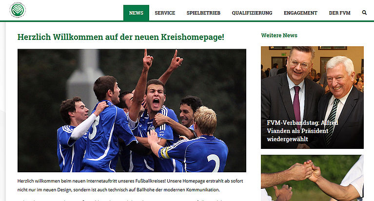 Fußballkreis Sieg mit neuem Gesicht